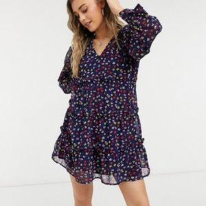 Asos floral print dress